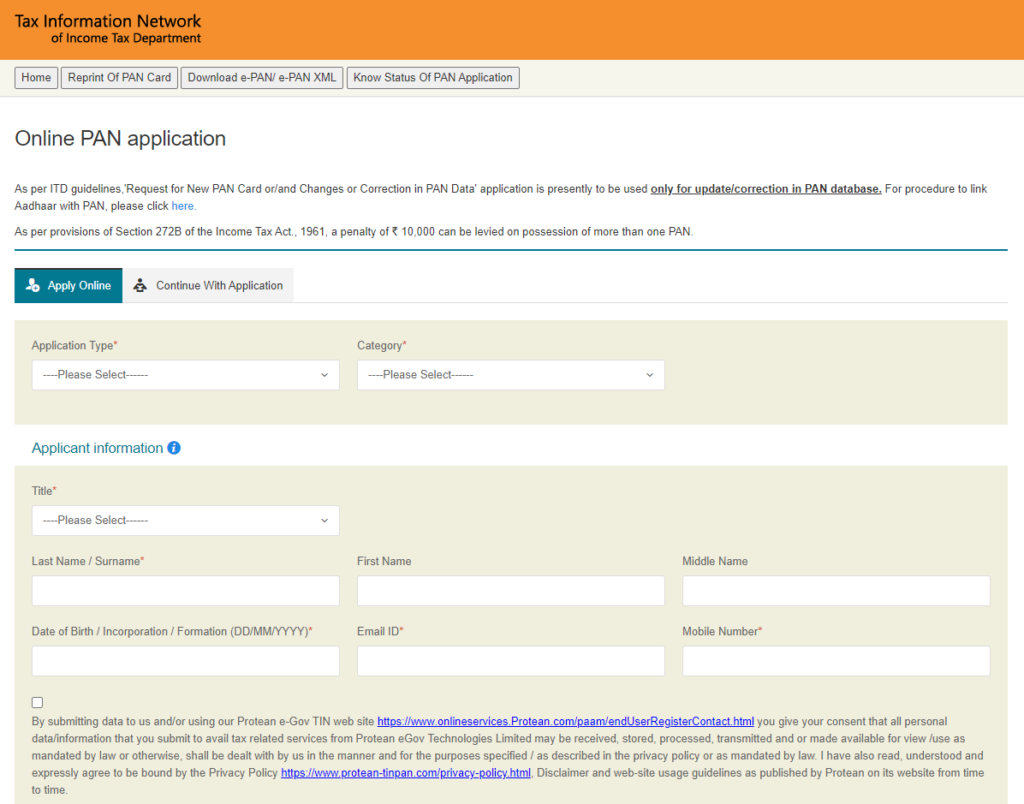 Pan Card Online Apply 2024: घर बैठे ऑनलाइन पेन कार्ड बनाएं मात्र कुछ ही मिनिटों में, यहाँ से करे आवेदन !! 2 image 37